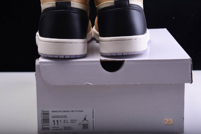 jordan 1 retro high black mushroom (w) - ah7389-003