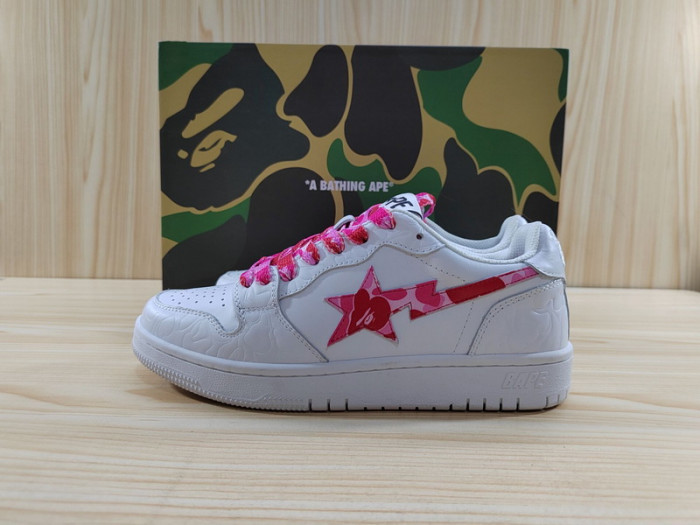 a bathing ape bape sta low copshoe bp-010