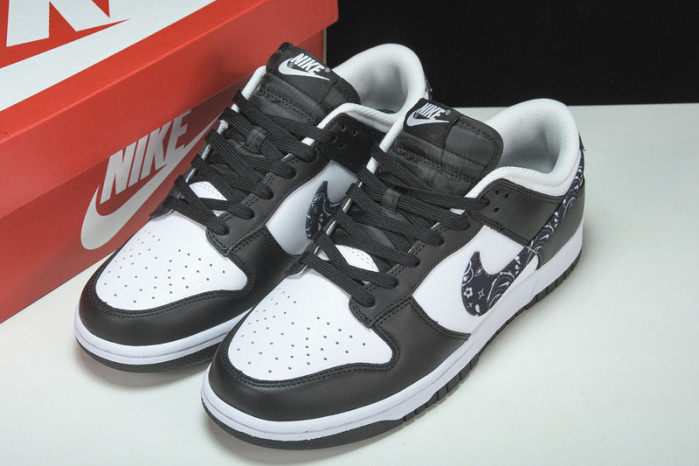 nike dunk low essential paisley pack black dh4401-100