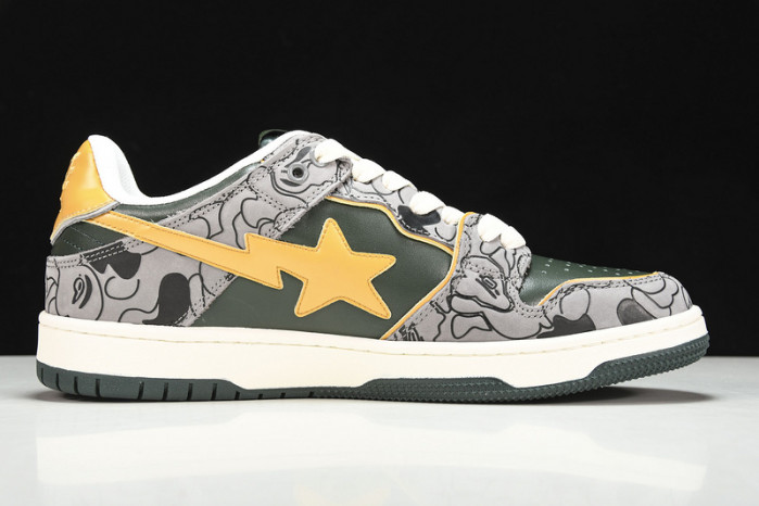 a bathing ape bape sta low copshoe bp-029