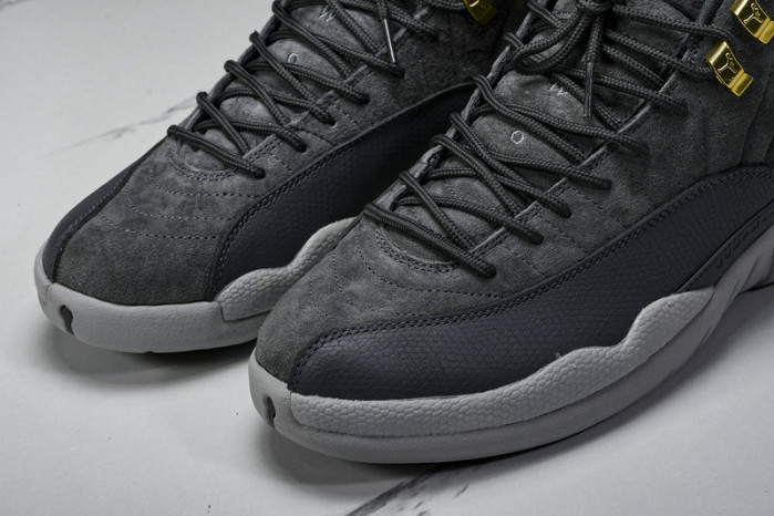 jordan 12 retro dark grey - 130690-005