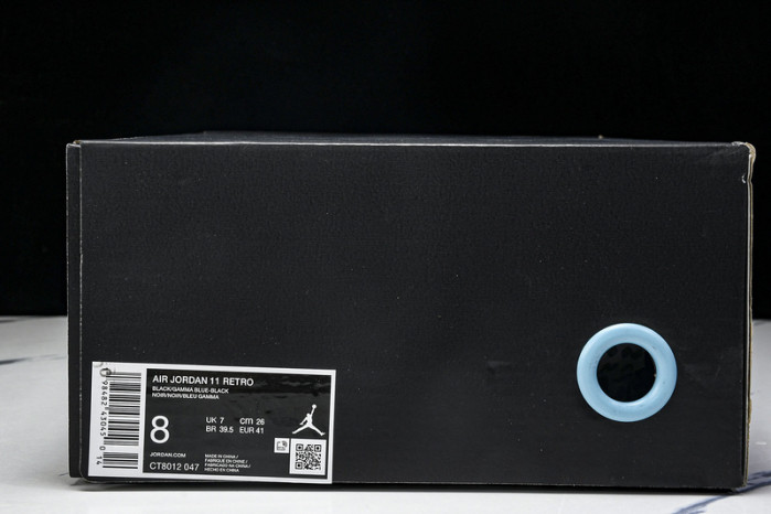Jordan 11 Retro Gamma Blue (2025) CT8012-047