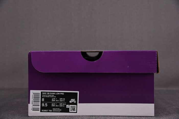 nike sb dunk low reverse papa bear - bq6817-700