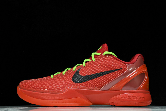 nike kobe 6 protro reverse grinch fv4921-600