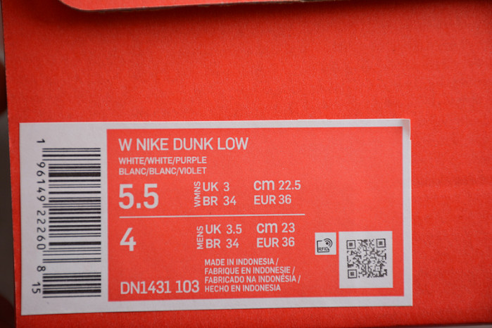 nike dunk low next nature lilac (w) - dn1431-103