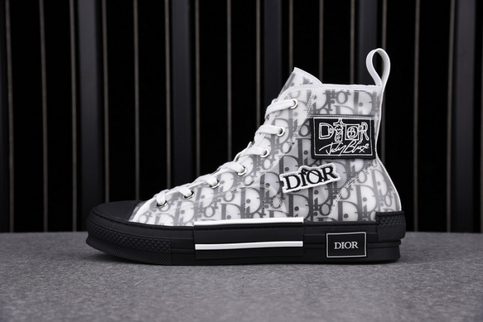 d1r* b23 oblique high top sneakers kickze dr-10