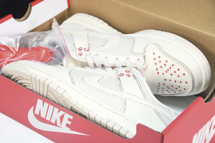 dunk low light orewood brown sashiko dv0834-100