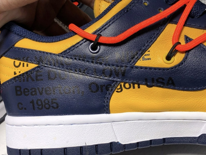 nike dunk low of michigan - ct0856-700