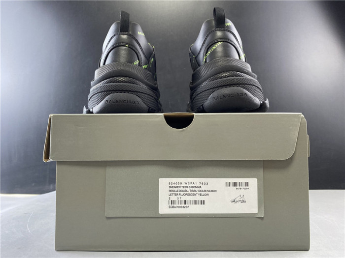 bl triple s trainers letters -kickze bl7