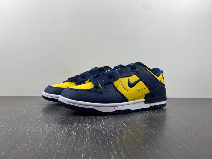 wmns dunk low disrupt 2 ''michigan'' - dv4024-400