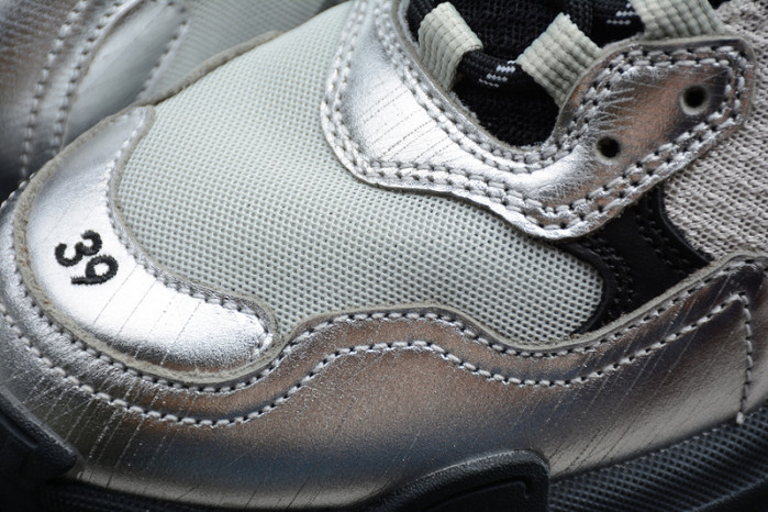 bl triple s trainer - bl -grey 544351 w09e1 7320