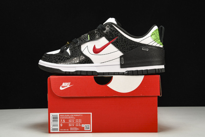 nike dunk low disrupt 2 "white/black" dv1490-161