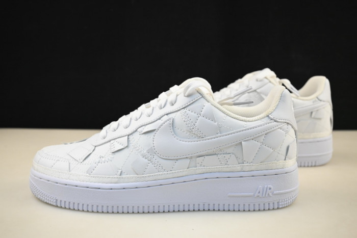 billie eilish nike air force 1 triple white dz3674-100