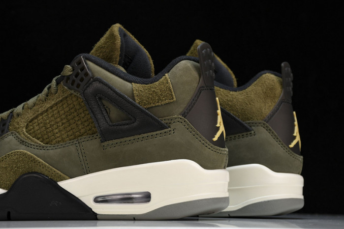 air jordan 4 craft "medium olive" fb9927-200