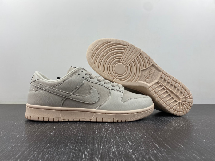 nike dunk low prm "light orewood brown" dz2538-100