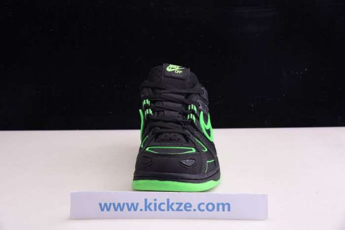 of x nike air rubber dunk “green strike” cu6015-001