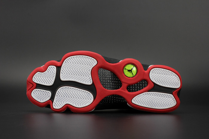 air jordan 13 retro "he got game" white/ black-true red mens 309259-104