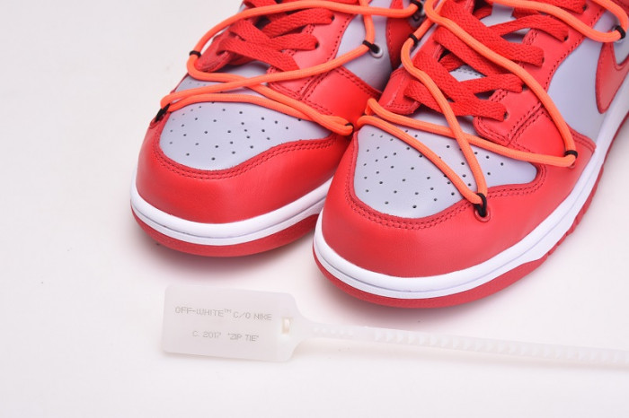nike dunk low of university red - ct0856-600