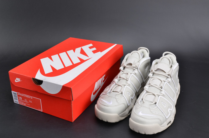 nike air more uptempo “light bone” white mens 921948-001