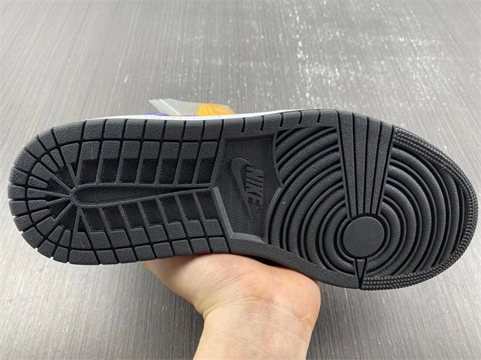 Jordan 1 Mid Lakers DQ8426- Functional 3696