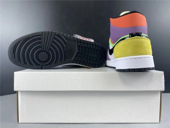 Jordan1 Mid SE Multi-Color CW1140- Unique 3755