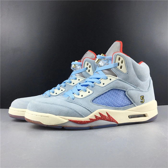Affordable Jordan5 Trophy Room Ice Blue CI1899- 4018