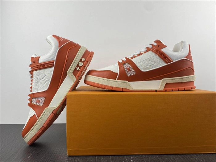 Luis Vitton LV Trainer Orange 1A811N ZeroBulk 2149