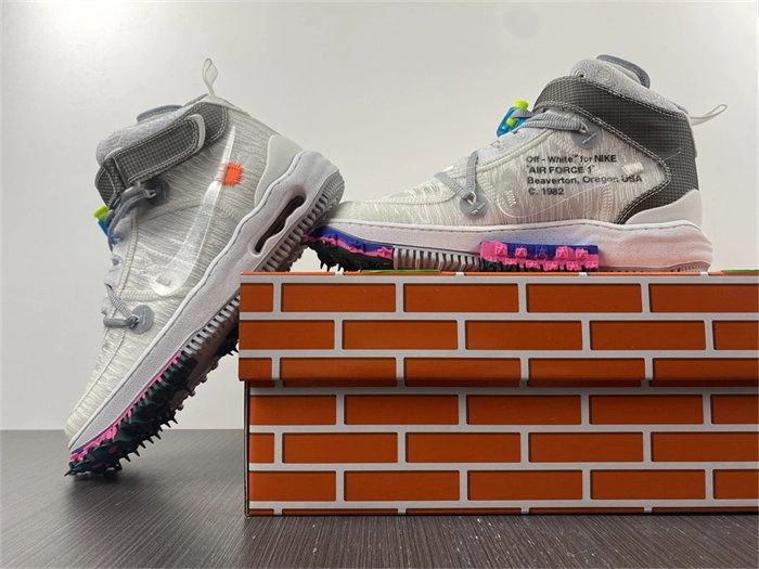 Affordable Nike Air Force 1 Mid Off-White White DO6290- 5093