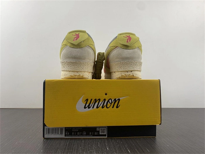 Popular Nike Cortez Union Lemon Frost DR1413- 5217