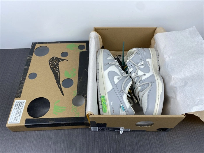 Affordable Nike Dunk Low Off-White Lot 42 DM1602- 5078