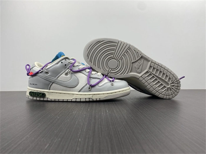 WrinkleFree Nike Dunk Low Off-White Lot 47 DM1602- 5083