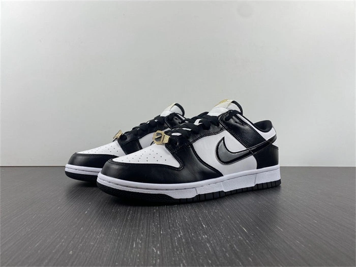 Refined Nike Dunk Low World Champs Black White DR9511- 4677