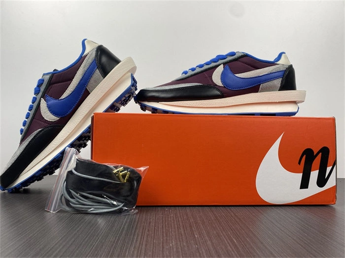 Nike LD Waffle sacai Undercover Night Maroon Team Royal SmoothTexture 5221