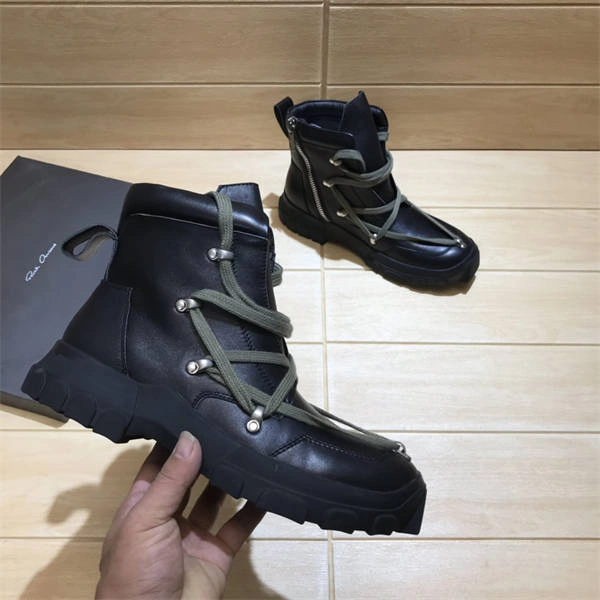 Stylish Rick Owens High Sneaker 3466